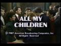 All My Children Video Close From December 18, 1987 - 3