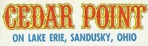 Cedar Point logo 1966