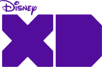 Violet variant of the logo (used in daytime bumpers)