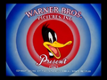 1952 version with MCMLI copyright (Looney Tunes) (Daffy Duck)