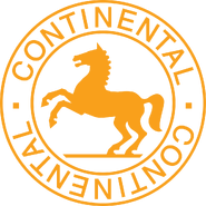 Alternative orange symbol with "CONTINENTAL"