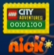 Countdown screen bug used for the premiere of Lego city adventures June 22, 2019