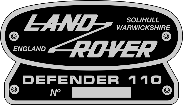 Metal Defender Emblem Badge Sticker Car Decals For Land Rover | Fruugo SA