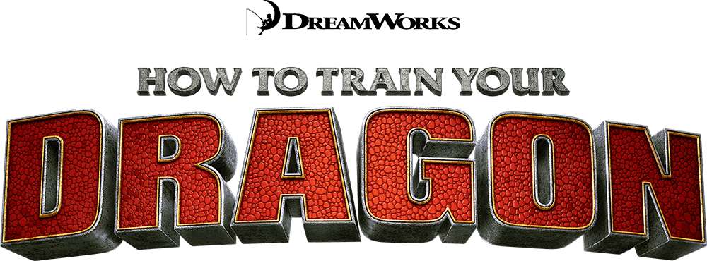 how to train your dragon logo