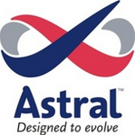 Logo with slogan "Designed to evolve"
