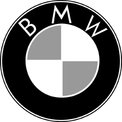 2 Logos bmw en monochrome