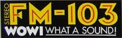 WOWI FM-103 1980s
