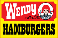 Wendy Hamburgers Logo 1980