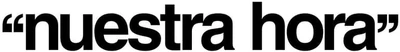 Nuestra hora Canal 13