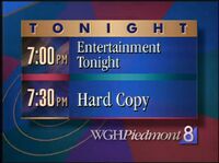 WGHPiedmont 8 promo Entertainment Tonight and Hard Copy 1994