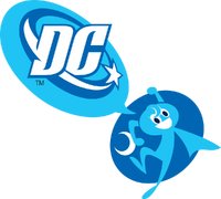 Logo with mascot Johnny DC