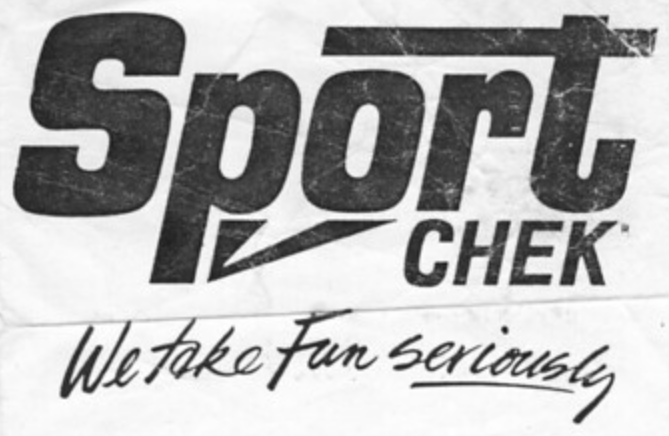 Sport Chek, Logopedia
