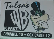 Logo with channel number and cable provider