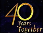 Used by the network to celebrate 40 Years of Television