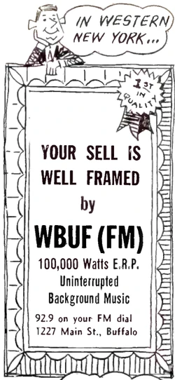 WBUF Buffalo 1960