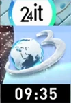 Christmas on-screen bug (2019–2021)