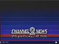 WMARChannel2News Nightsideat11PM Open 1987