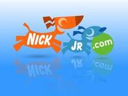 Nick Jr Dot Com OLd Logo