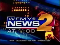 WFMY News 2 at 11:00 open (2001-2004)