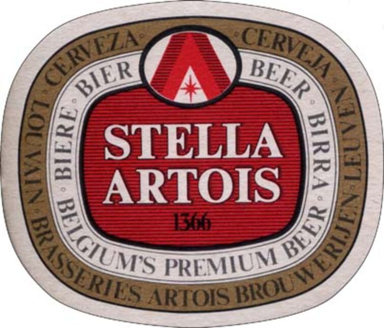 Stella Artois Label