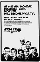 From WQXI to WXIA call letters change ad-1973