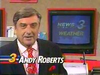 December 24, 1991 WTKR on-screen bug (longtime WTKR weatherman and announcer Andy Roberts)