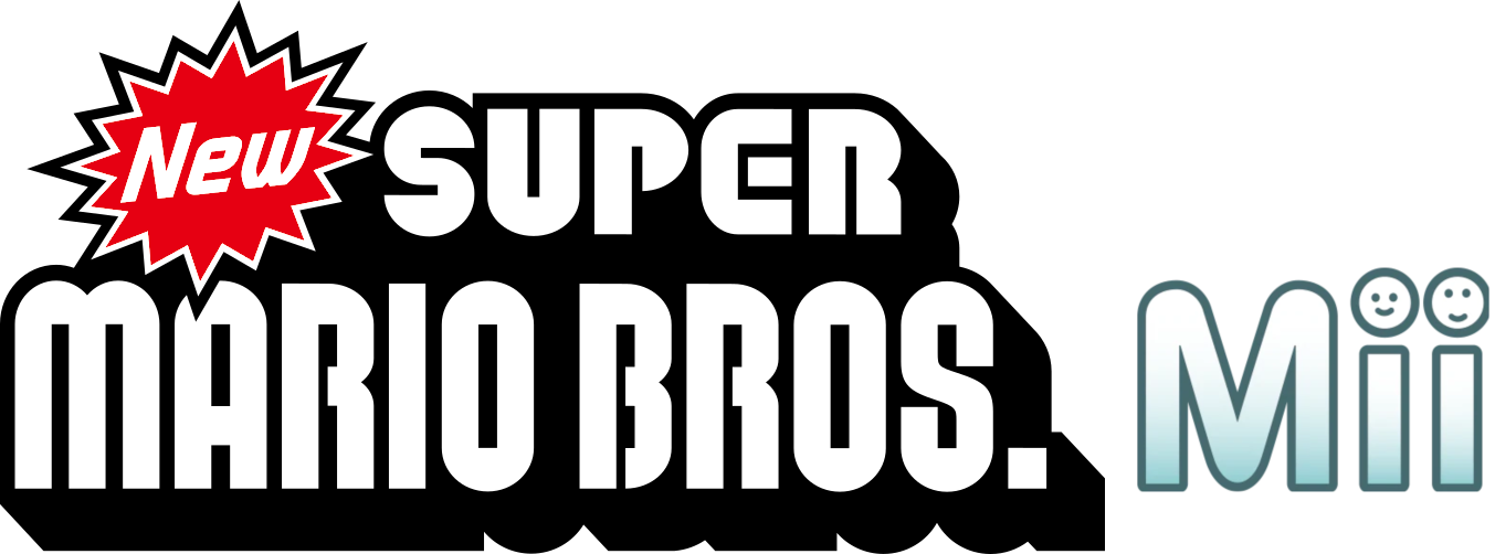 new super mario bros wii logo