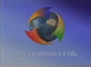 The spectacle is the life, here. slogan (2003-2004).