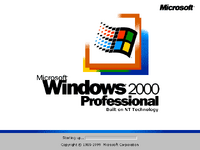 Windows 2000 startup