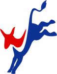 Modernised 'kicking donkey' icon
