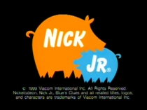 Seen at the end of the VHS Blue's Clues: Rhythm and Blue.