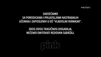 After the Belgrade school shooting on May 3, 2023 numerous Pink's cable channels have blacked out their programming for a period of five days, up until May 7, 2023. For the latter three days, a national mourning period was declared, and the regular day of mourning screen has been shown instead.