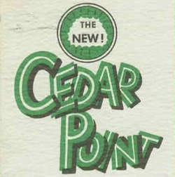 Cedar Point 1960 logo