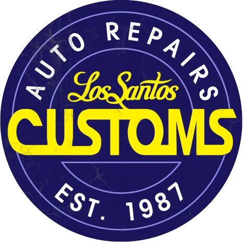 los santos customs logo