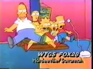 WTGS Simpsons promo 1990