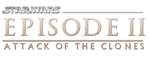 attack of the clones logo