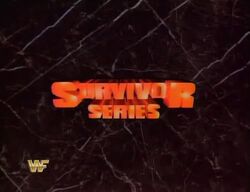 WWF Survivor-Series-1987 logo