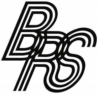 Blue ribbon shop sports logo