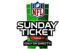 "NFL Sunday Ticket MAX" version of the logo