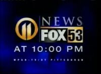 Channel 11 News at 10 on Fox 53 open (2006)