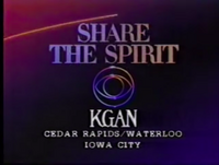 KGAN-TV Share The Spirit 1986