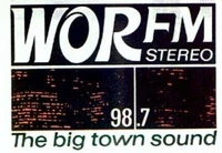 WOR-FM 98-7 radio logo