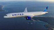 2019 United Boeing 787 livery