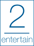 2 Entertain (Stacked; Blue)