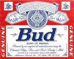 European label, used in countries where Budějovický Budvar has the rights to the Budweiser name