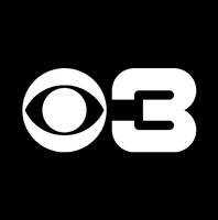 Standalone "CBS 3" square logo; used during the station's newscast