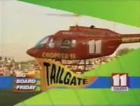 Chopper 11, seen during a promo for “Big Board Friday” (2001)