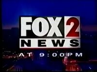 Fox 2 News 9:00 p.m. open (1998–2000)