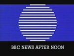 BBC-TV's BBC News After Noon Video Open From Late 1985