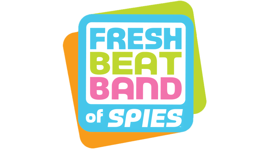 Band spies. Fresh Beat Band of Spies. The Fresh Beat Band. Шпионы Фреш бит бэнд мультсериал кадры. Шпионы Фреш бит бэнд диск DVD.